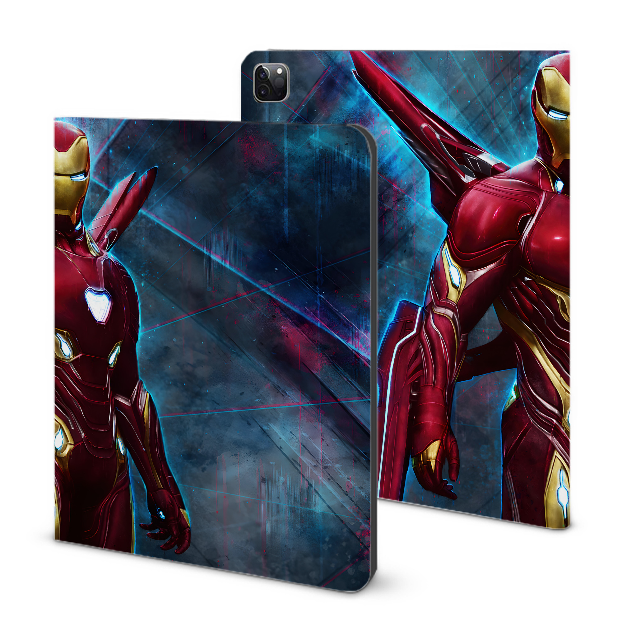 （画像用） アベンジャーズ The Avengers IPad ケース ブック型 PUレザー TPU 耐衝撃 軽量 薄型 ペン収納なし 全面保護 IPad 各モデル対応